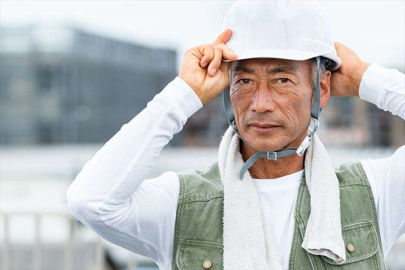 建築業界で働く方々の年齢は？
